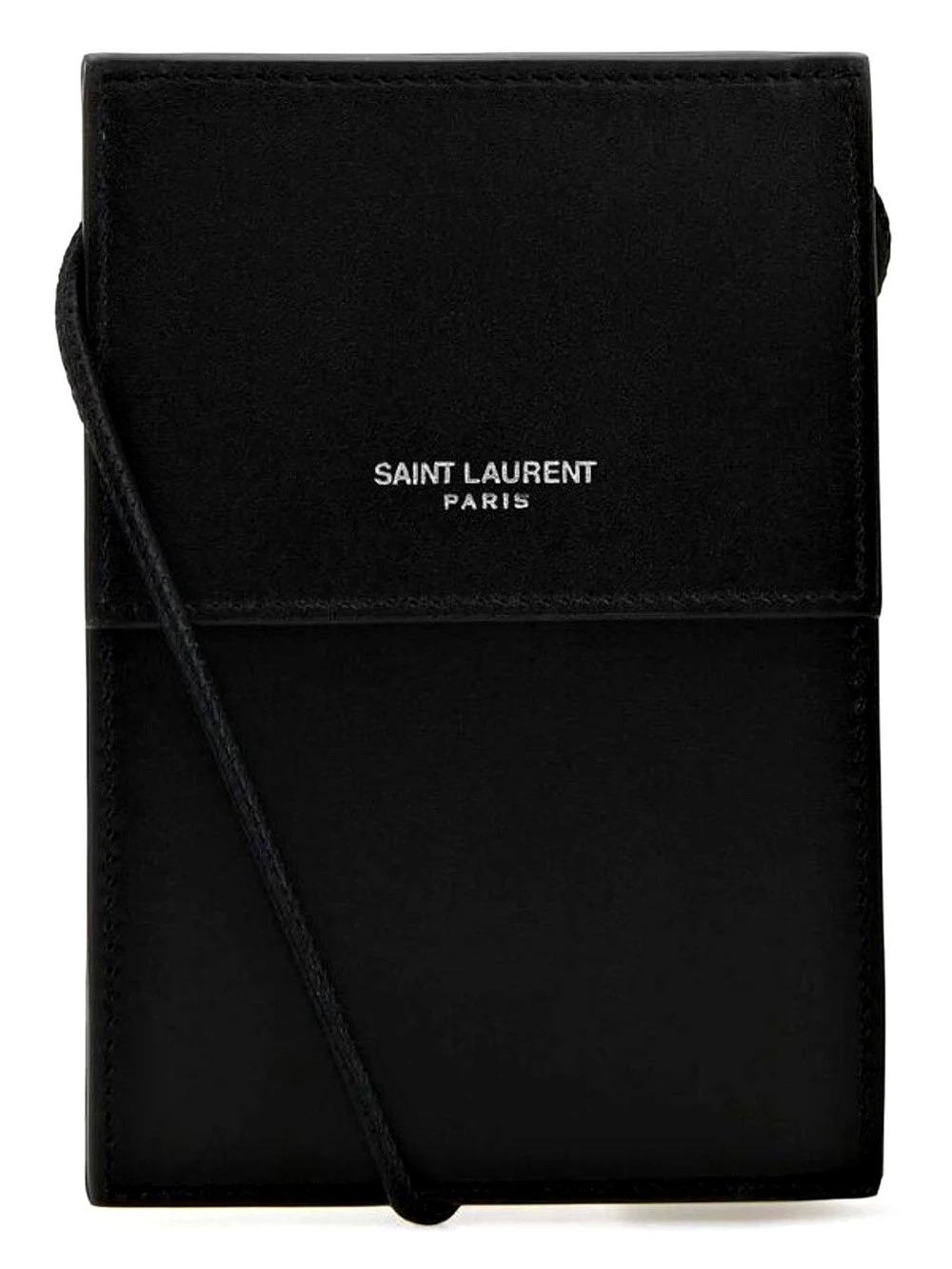 Saint Laurent Men’s Soho Mini Leather Crossbody Bag Black FW 2024